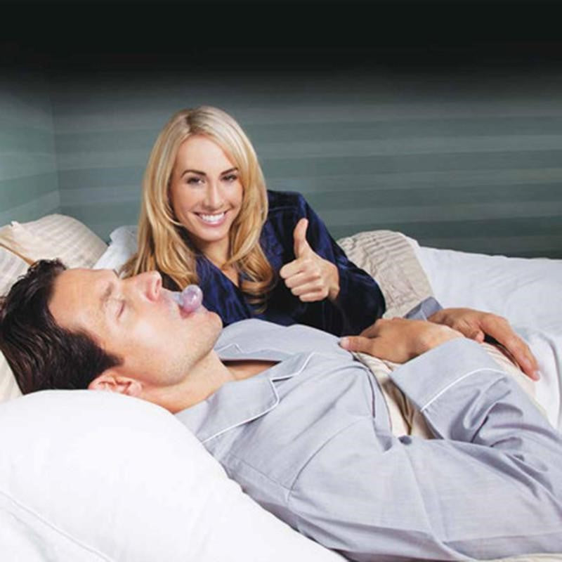 Comfortable unisex tongue stabilizer for sleep apnea & snoring. Effective snore relief & breathing aid.