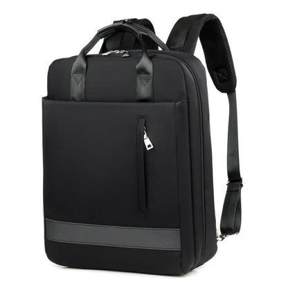 Ergonomic unisex commuter bag with anti-theft features and breathable back panel for comfortable everyday carry.