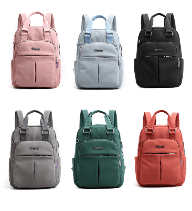 Dedicated laptop anti-theft backpack, water-resistant, USB charging, multi-compartment for secure tech carry.