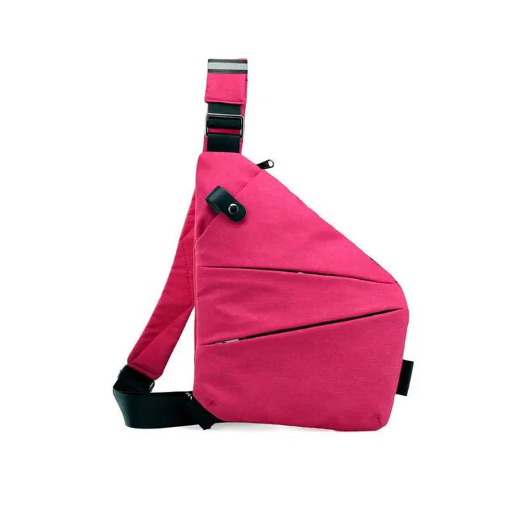 Unisex anti-theft shoulder bag, lightweight & secure crossbody messenger for everyday urban travel.