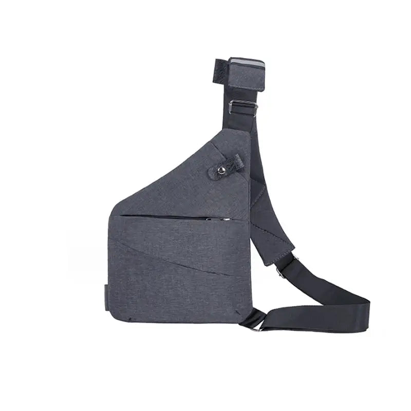 Versatile unisex anti-theft shoulder bag, lightweight crossbody for secure travel, urban commute & everyday.