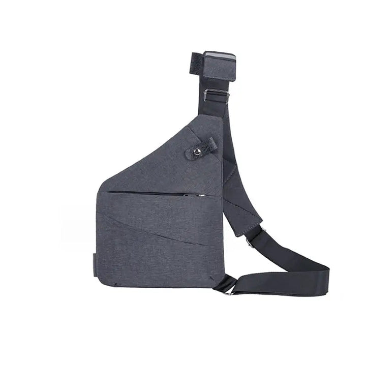 Versatile unisex anti-theft shoulder bag, lightweight crossbody for secure travel, urban commute & everyday.