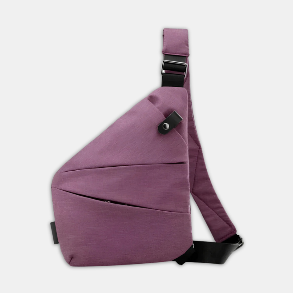 Unisex urban adventure bag: anti-theft features, hidden zipper access, & RFID-blocking for peace of mind.