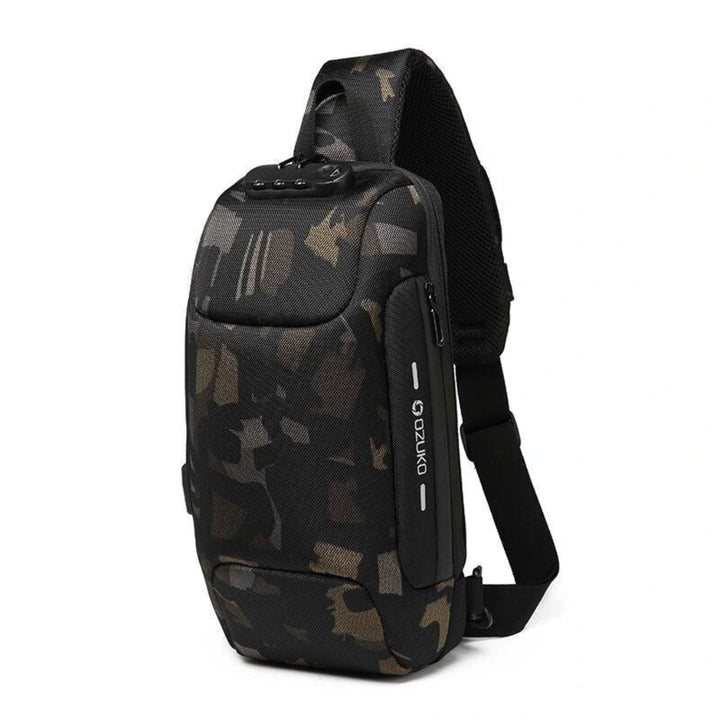 Versatile unisex travel sling bag. Ideal crossbody for daily commute, trips, and secure everyday carry.