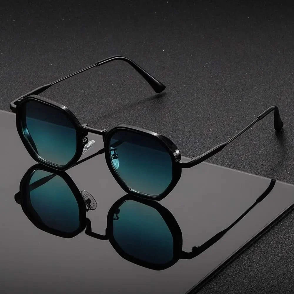 Midnight Black Armada Shades: stylish unisex sunglasses with durable frames & premium UV protection. Chic fashion accessory.