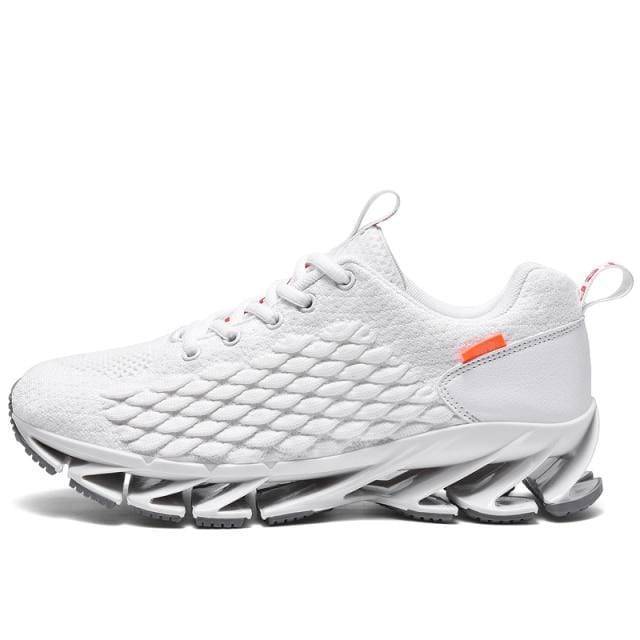 Pair of unisex running and training shoes, lightweight and breathable, suitable for various outdoor activities.