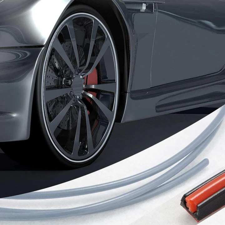 Upgrade your car with a wheel rim protector kit. Durable rim guard for universal fit tire & wheel curb protection.