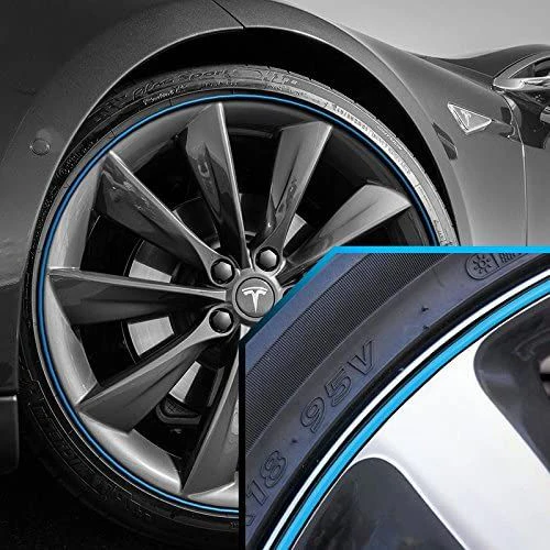 Stop curb scrapes with this unisex wheel rim protector kit. A universal fit rim guard for auto wheel & tire safety.
