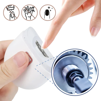 Unisex automatic electric nail clipper for effortless, smooth trimming, ideal for daily nail care.