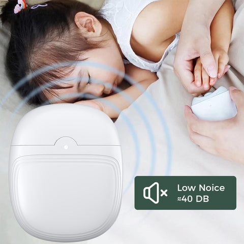 Automatic electric nail clipper with night light, ensuring precise and safe manicure.