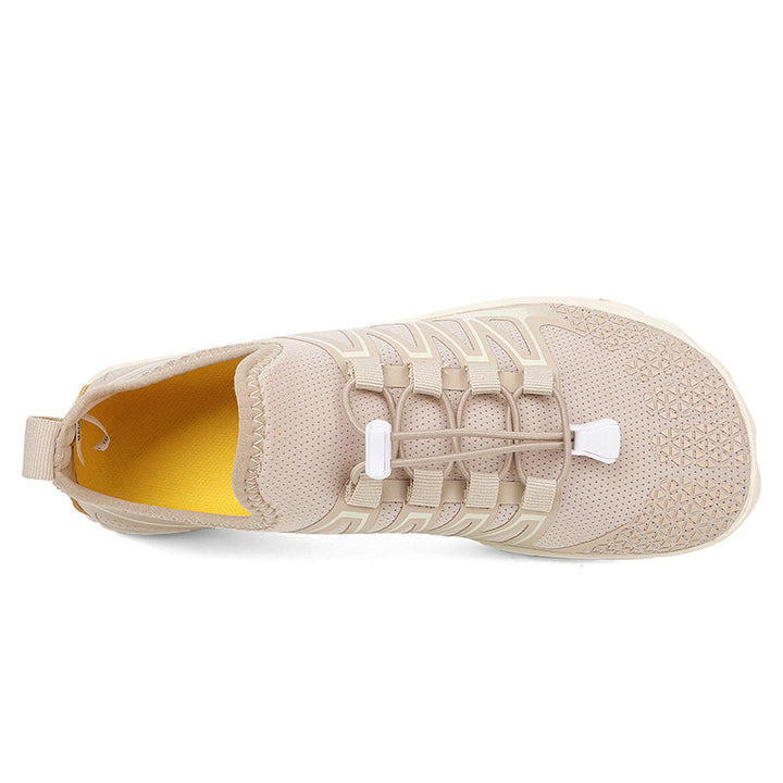 Natural movement running shoes, lightweight, flexible, perfect for ground feedback.