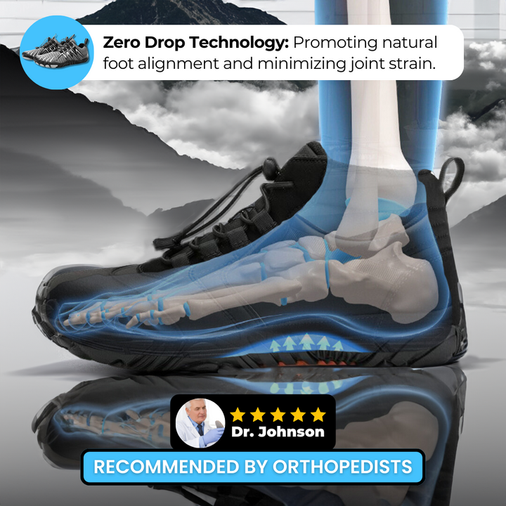 Barefoot training footwear, lightweight and natural for all active users.