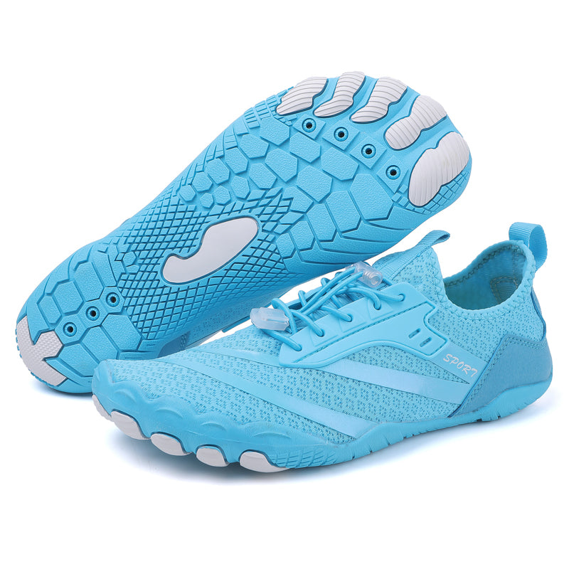 Flexible unisex barefoot sport shoes, perfect for natural foot movement.