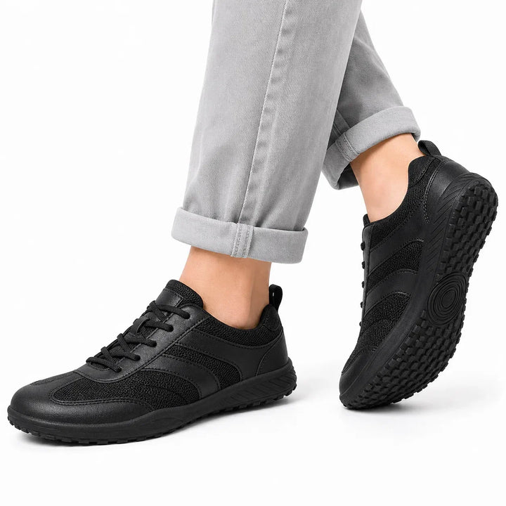 Barefoot shoes for natural movement, wide toe box & non-slip sole, perfect for unisex outdoor walking.