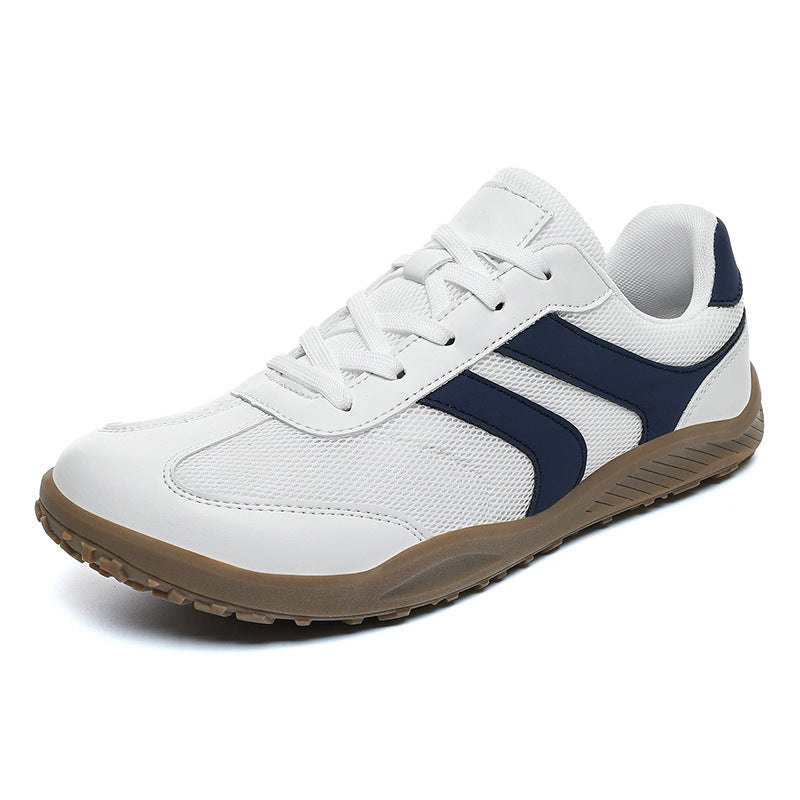Versatile unisex barefoot walking shoes, wide toe box & non-slip sole for natural feel on various terrains.