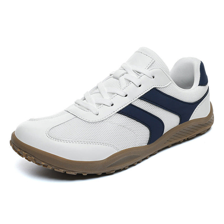 Versatile unisex barefoot walking shoes, wide toe box & non-slip sole for natural feel on various terrains.