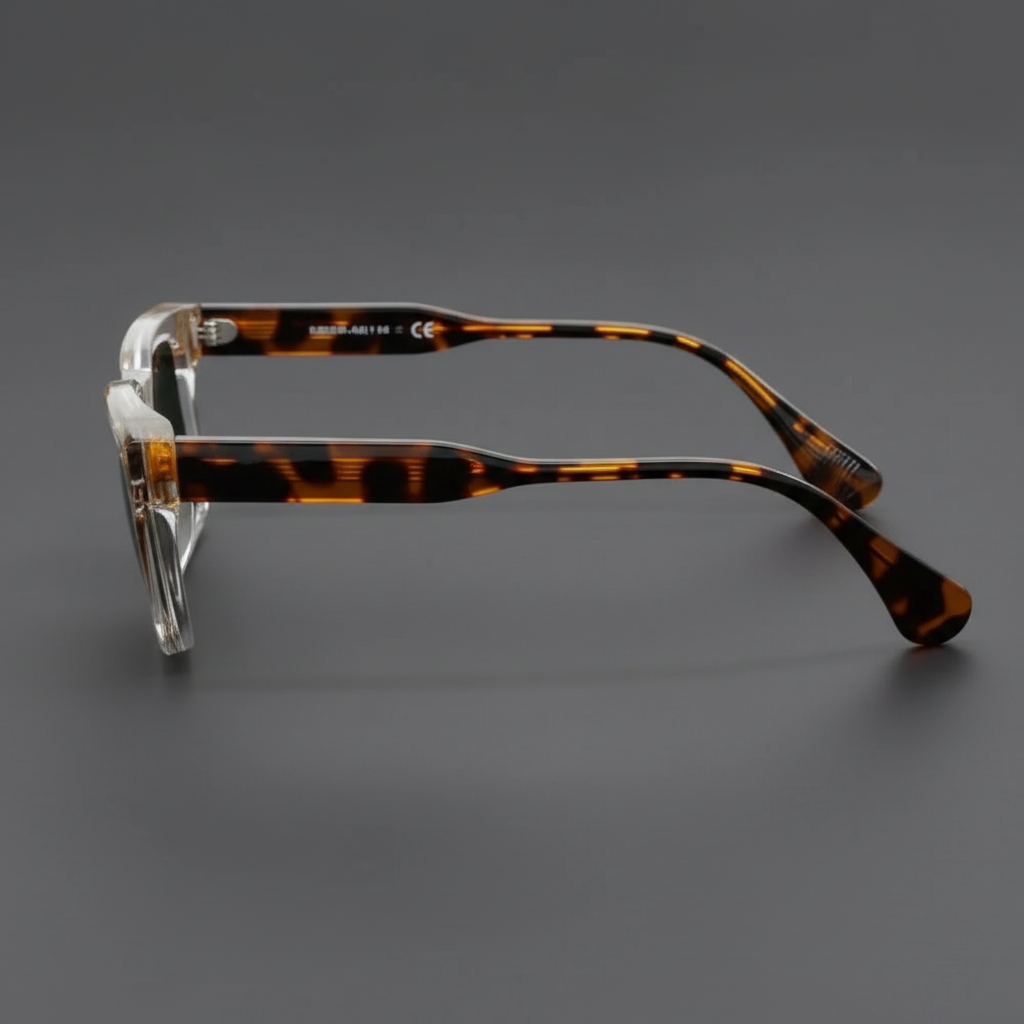 Olive Bastille square polarized sunglasses. Anti-glare unisex shades, perfect travel essentials with UV protection.