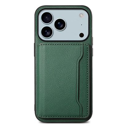 Modern unisex bifold smartphone wallet case. Combines phone protection, card holder, and kickstand.