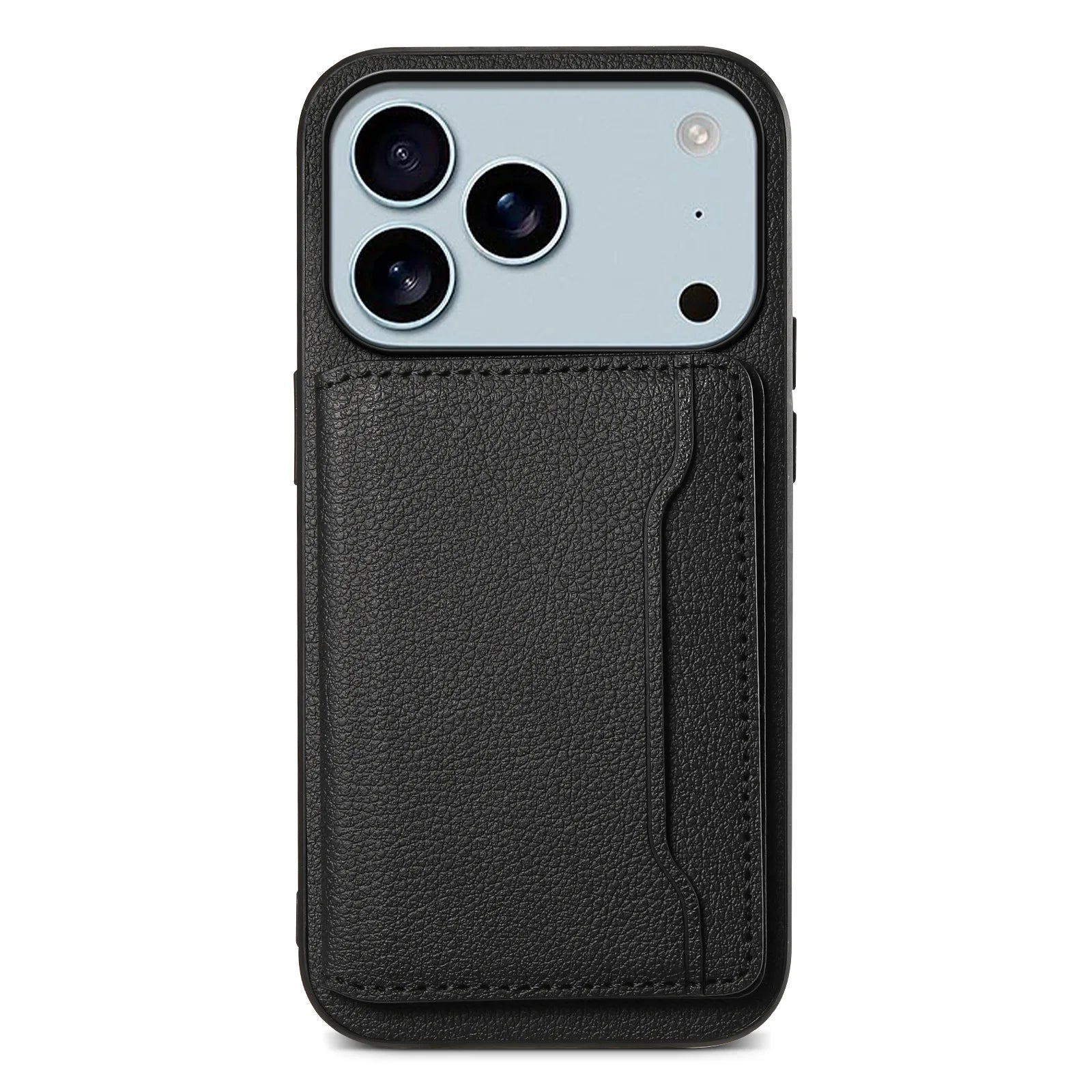 Versatile bifold smartphone case for men & women. Wallet, kickstand, and shock absorption.