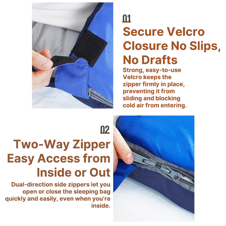 Unisex Big Comfort Egg-Shaped Sleeping Bag