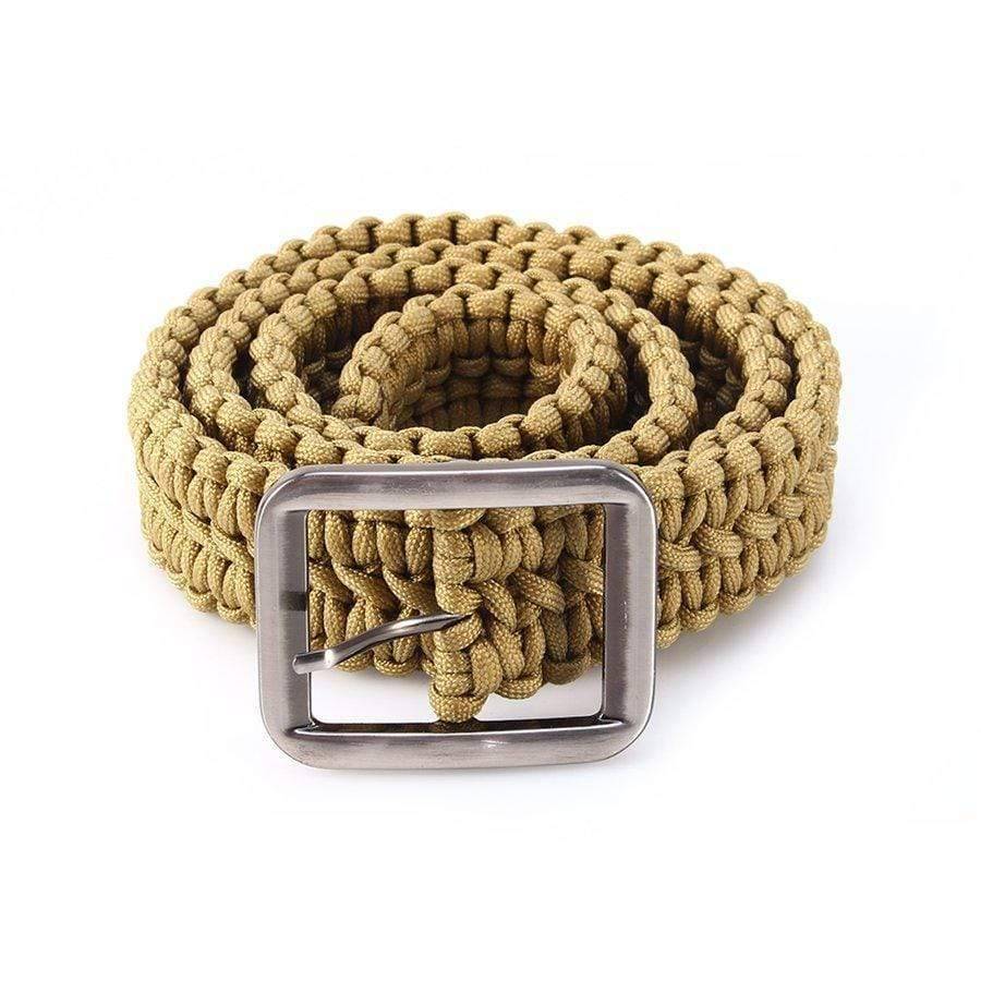 Unisex paracord belt with multiple strands, a versatile accessory for survival and outdoor activities
