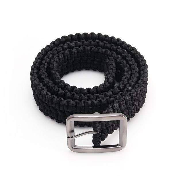 Stylish and functional unisex 550 paracord belt, excellent for everyday wear or emergency use