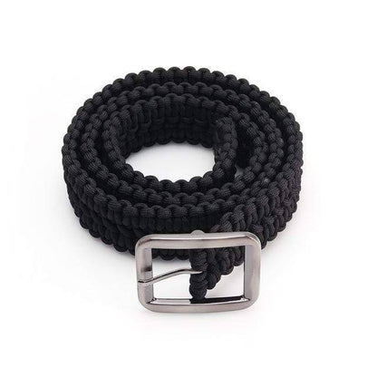 Stylish and functional unisex 550 paracord belt, excellent for everyday wear or emergency use