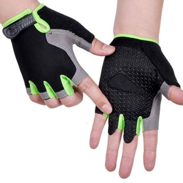Unisex fingerless cycling gloves, perfect accessory for spring and summer cycling adventures.