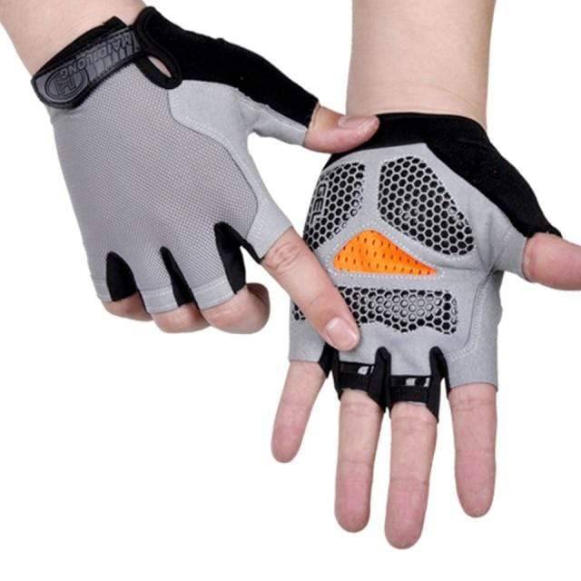Unisex fingerless cycling gloves, part of essential bike accessories for improved performance.