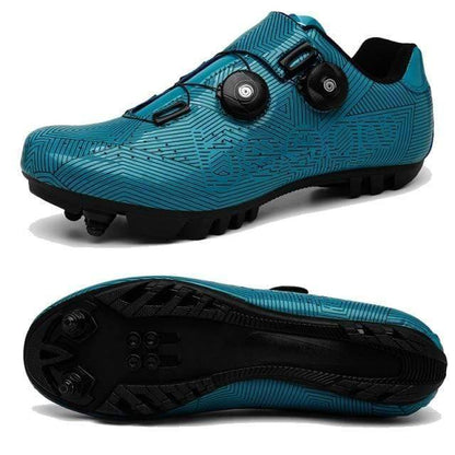 Unisex self-locking winter cycling shoes, ideal for cold weather road and MTB riding