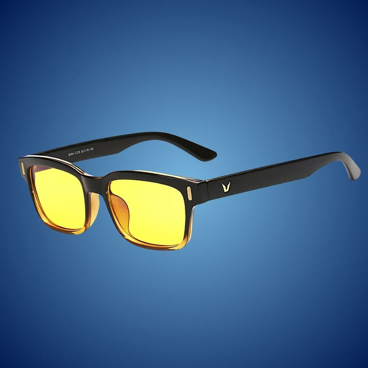 Unisex blue light blocking computer glasses for comprehensive eye protection during screen time.