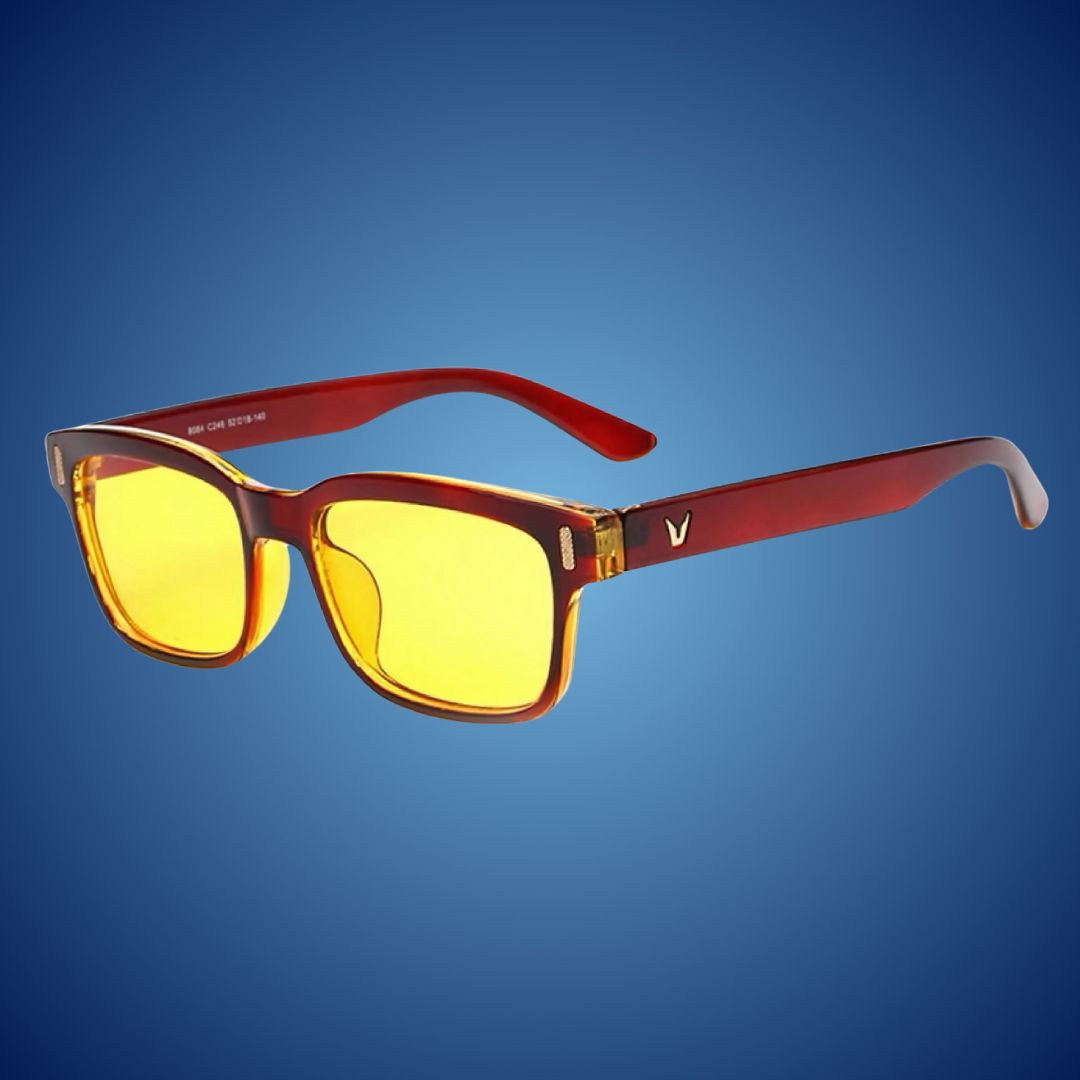 Digital eye protection: unisex blue light blocking computer glasses for screen users.