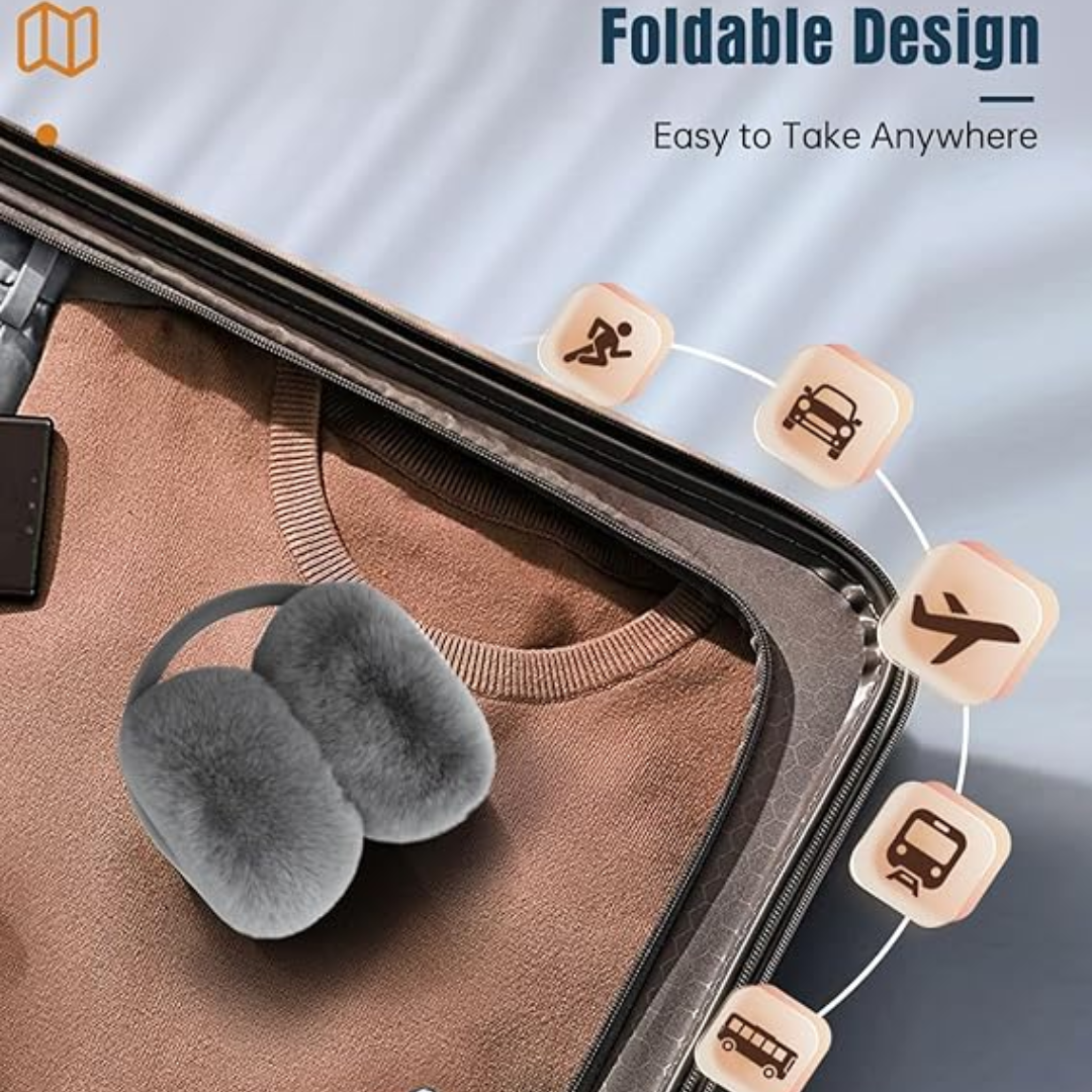 Unisex Bluetooth ear warmers combine wireless audio with plush warmth. Essential cold weather accessory.