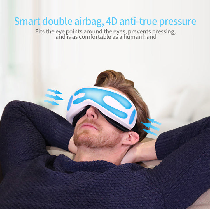 Beauty & wellness: unisex Bluetooth eye massager for ultimate relaxation & comprehensive eye care.