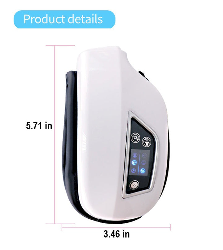 Giftable eye massager: a perfect wellness gift with Bluetooth, warm compress, air pressure & vibration.