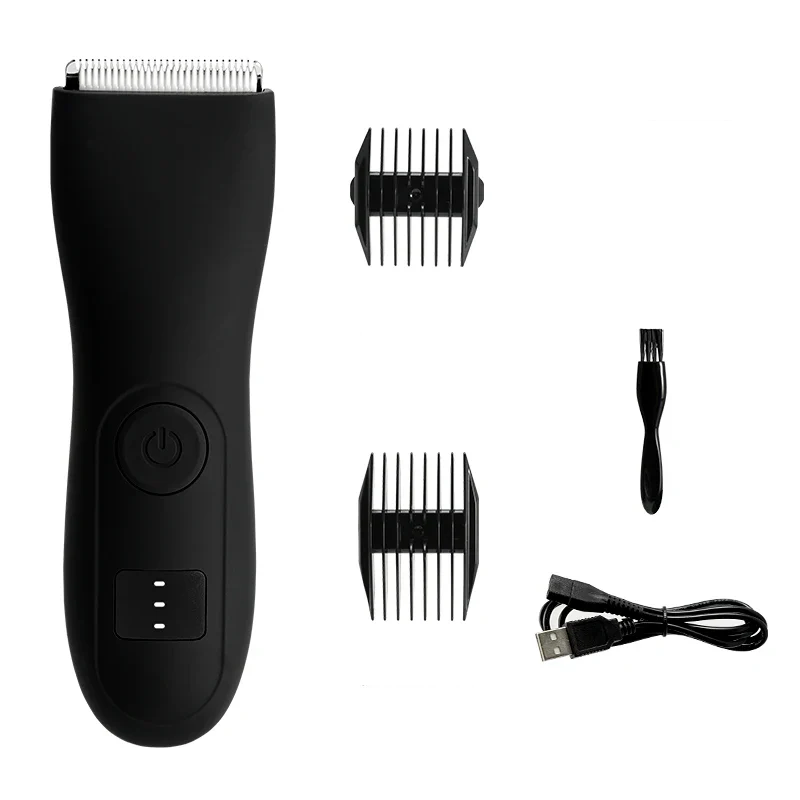 Unisex body hair trimmer & shaver for smooth grooming. Ideal for men's chests, women's legs, bikini lines & groin.