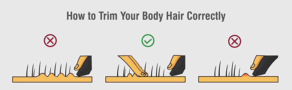 Smooth grooming with this men's body groomer & women's bikini/groin shaver. Rechargeable personal care.