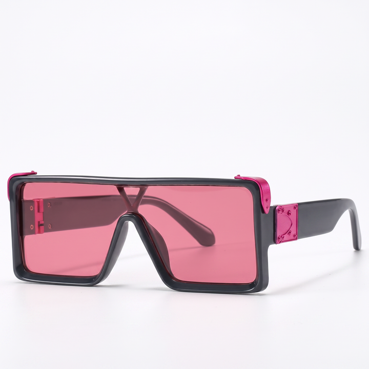 Unisex bold sunglasses offering UV400 protection, ideal lightweight eyewear for driving, travel, and outdoor use.