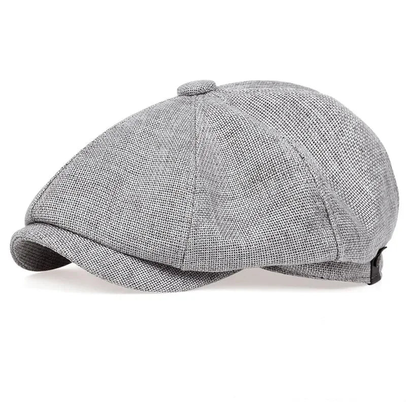 Lightweight linen coastal hat, a breathable summer accessory for everyday comfort.