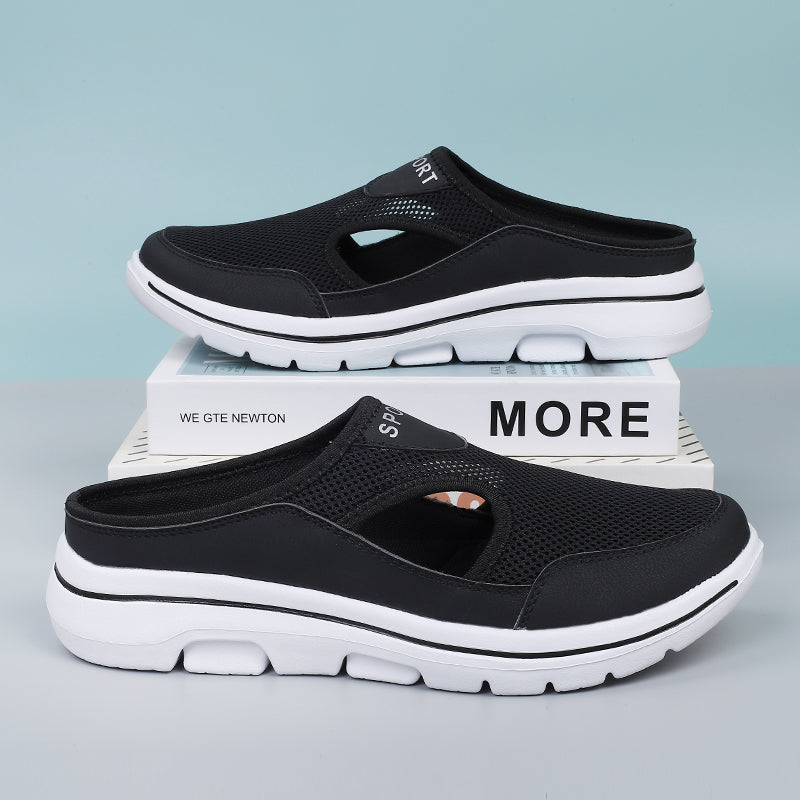 Unisex breathable slip-on comfort shoes for all-day wear, perfect for walking & travel.