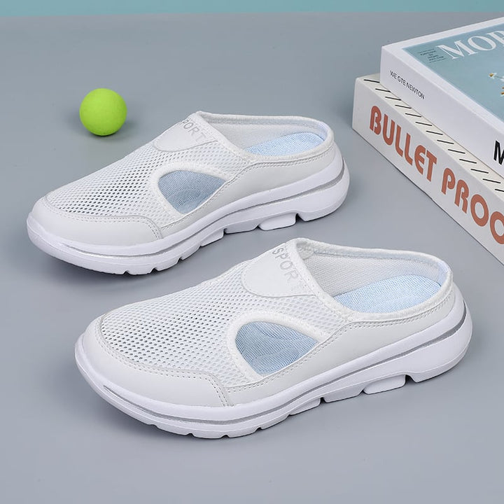 Unisex slip-on comfort footwear, breathable & lightweight, perfect for casual activities.