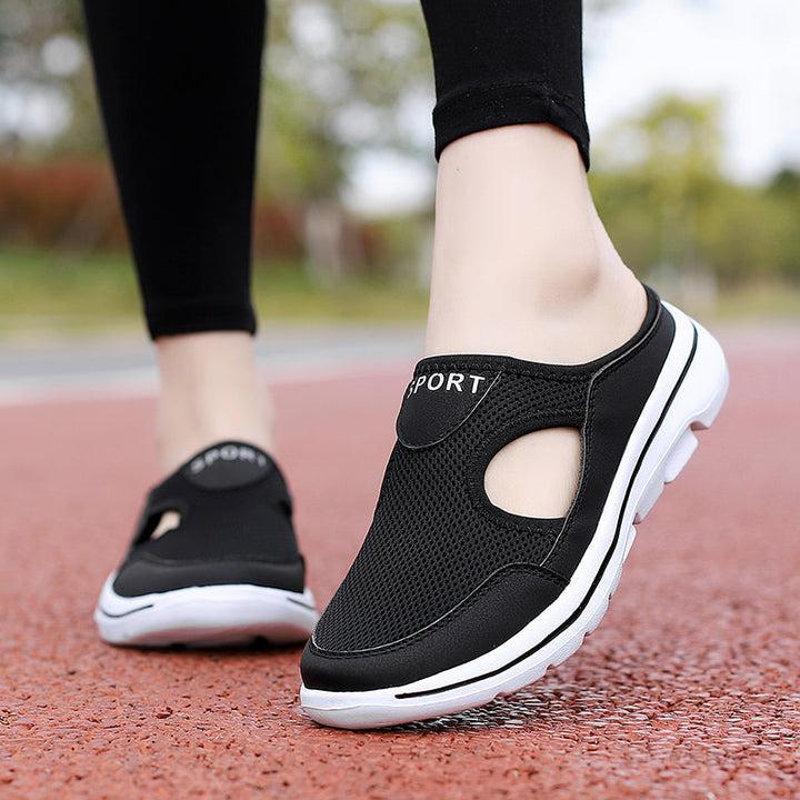 Breathable slip-on shoes for women & men, ensuring comfort and easy wear everyday.