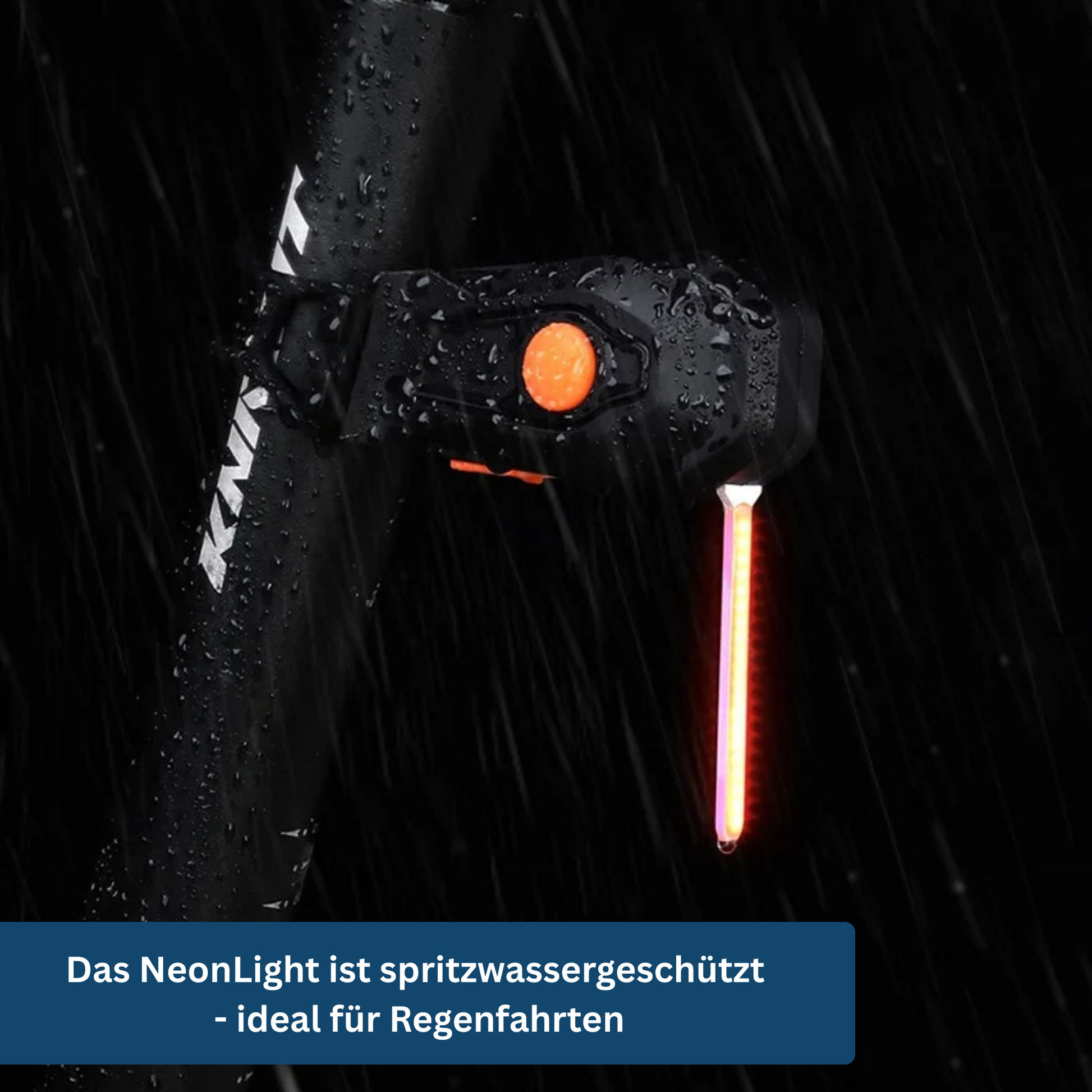 High Intensity Unisex LED Rear Bike Light, Essential Outdoor Gear for Cyclists