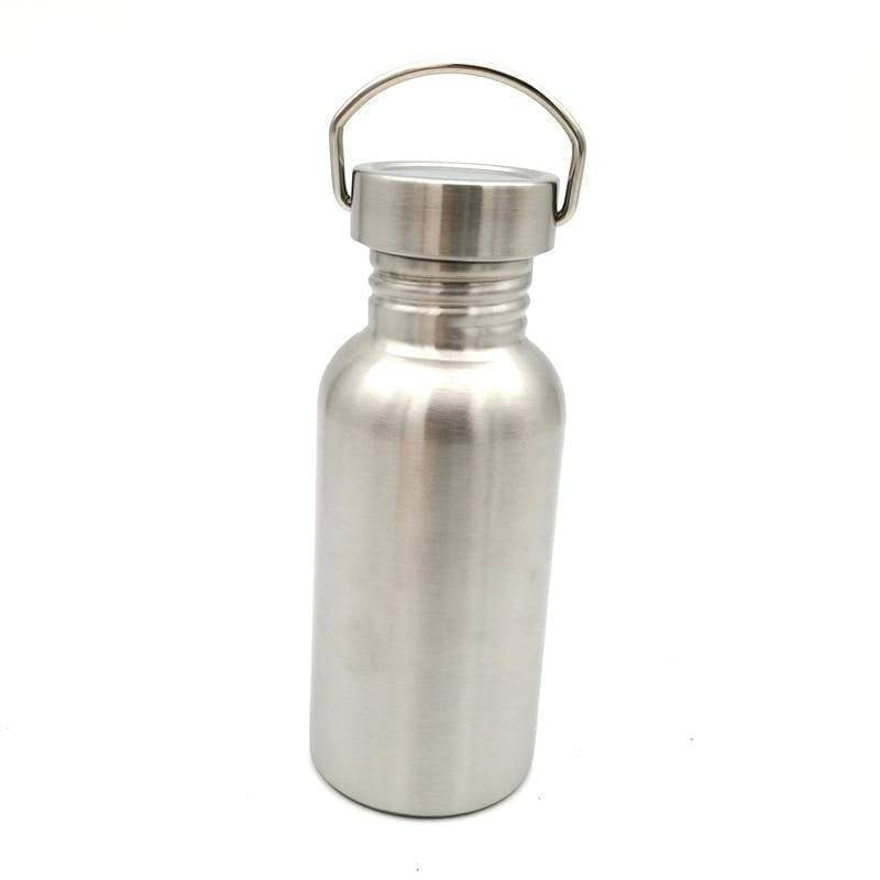 Leakproof stainless steel bushcraft water bottle for hiking and outdoor hydration needs
