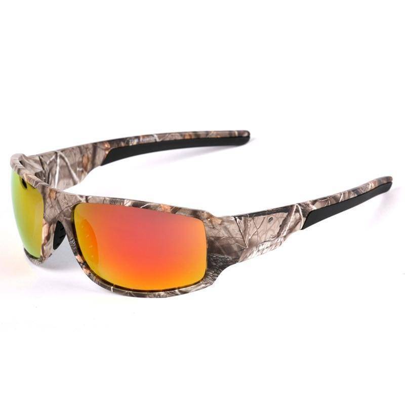 Unisex camouflage frame polarized sunglasses, UV400 protection for outdoor sport