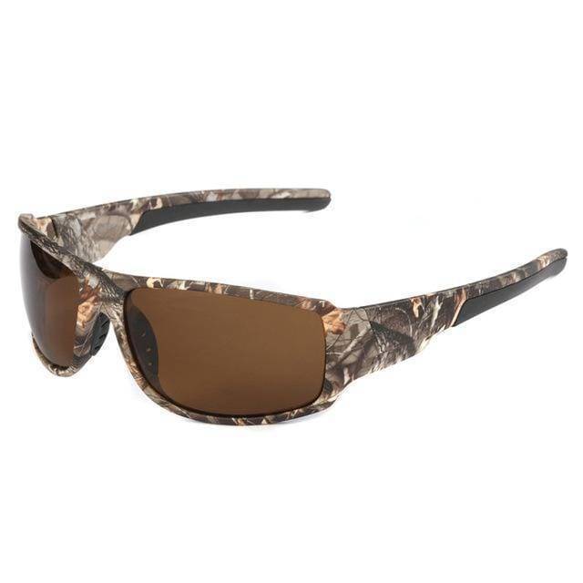 Unisex camouflage polarized sunglasses for fishing, ultimate sun protection