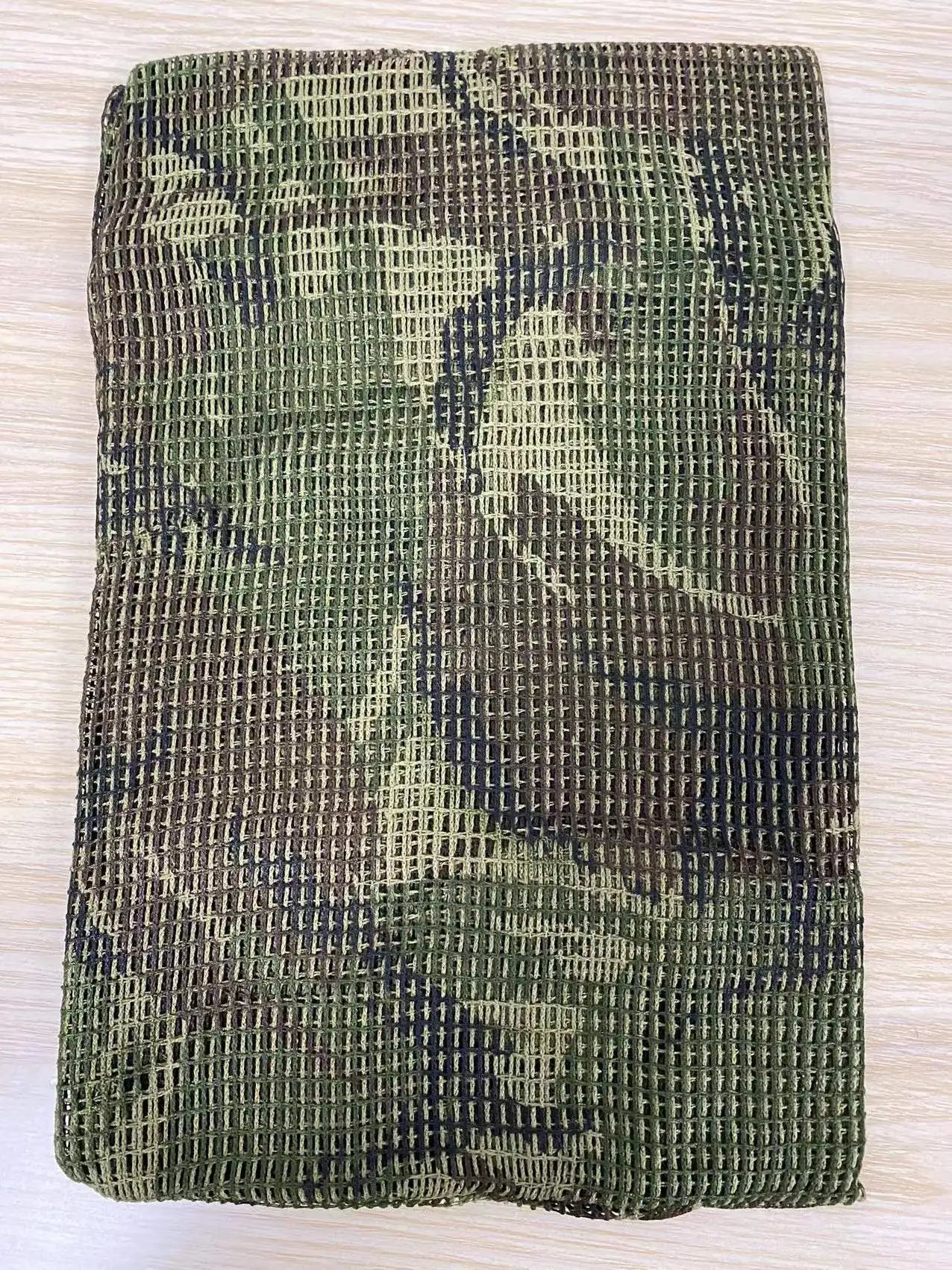 Unisex Camouflage Mesh Tactical Scarf for Outdoor Activities