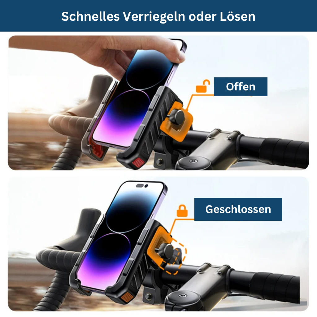 Black universal smartphone car mount, designed for air vent, enabling safe handsfree driving