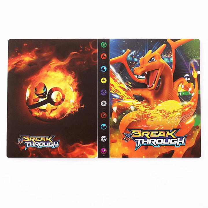 Display your sports card collection: 240-card collector binder for organization.