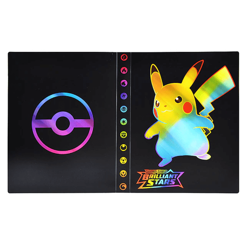 Trading card display album binder, safely holding 240 valuable cards.